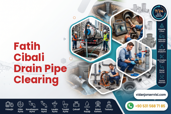 Fatih Cibali Drain Pipe Clearing
