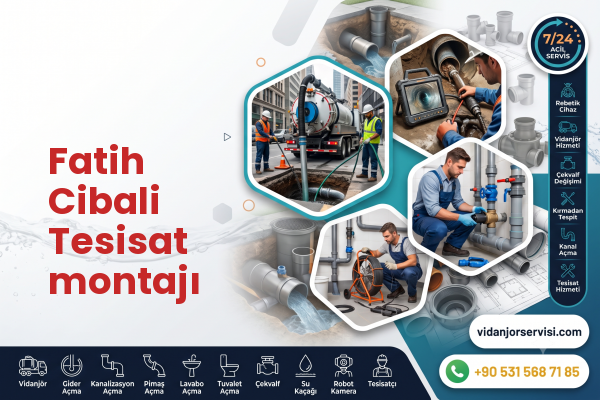 Fatih Cibali Tesisat montajı