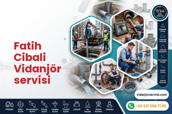 Fatih Cibali Vidanjör servisi