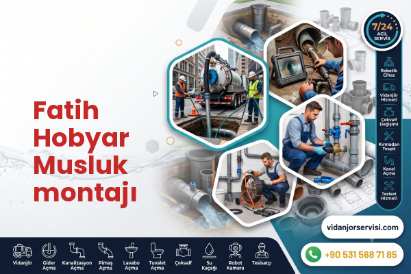 Fatih Hobyar Musluk montajı