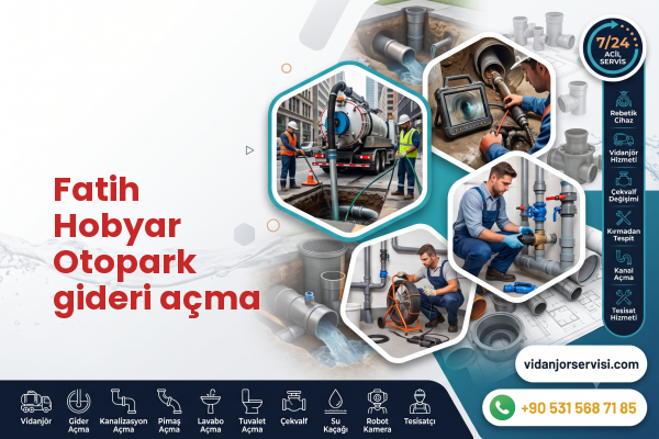Fatih Hobyar Otopark gideri açma