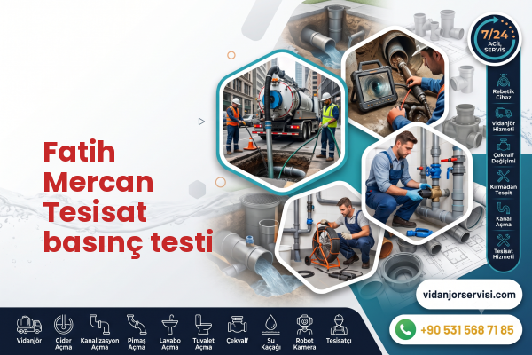 Fatih Mercan Tesisat basınç testi