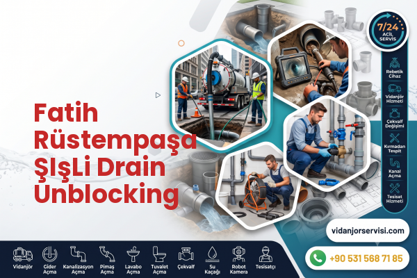 Fatih Rüstempaşa ŞIşLi Drain Unblocking