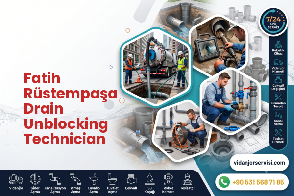 Fatih Rüstempaşa Drain Unblocking Technician