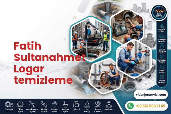 Fatih Sultanahmet Logar temizleme