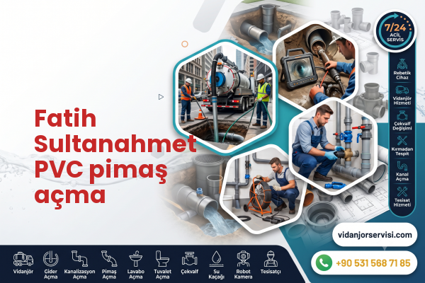 Fatih Sultanahmet PVC pimaş açma