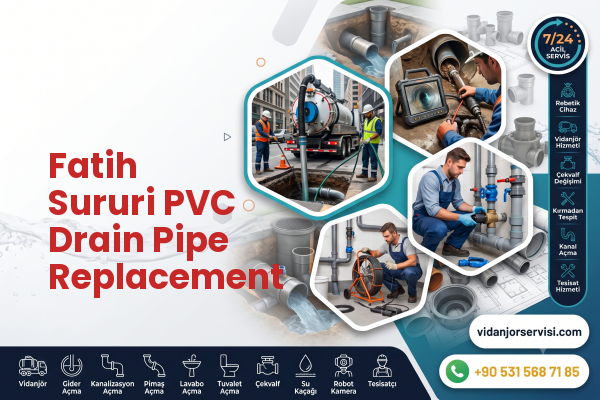 Fatih Sururi PVC Drain Pipe Replacement