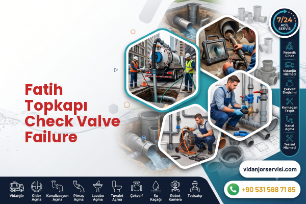 Fatih Topkapı Check Valve Failure