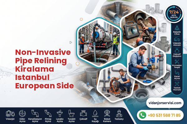 Non-Invasive Pipe Relining Kiralama Istanbul European Side