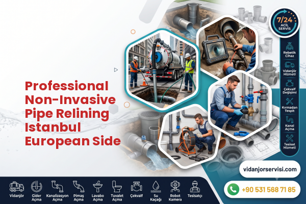 Professional Non-Invasive Pipe Relining Istanbul European Side