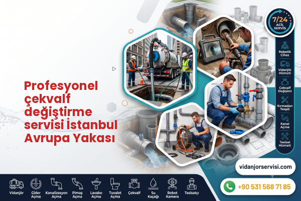 Profesyonel çekvalf değiştirme servisi İstanbul Avrupa Yakası