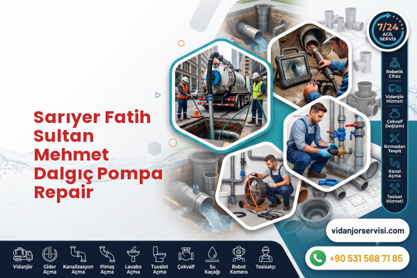 Sarıyer Fatih Sultan Mehmet Dalgıç Pompa Repair