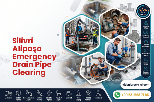 Silivri Alipaşa Emergency Drain Pipe Clearing