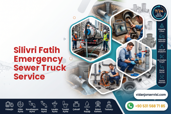 Silivri Fatih Emergency Sewer Truck Service