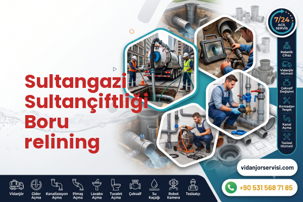 Sultangazi Sultançiftliği Boru relining