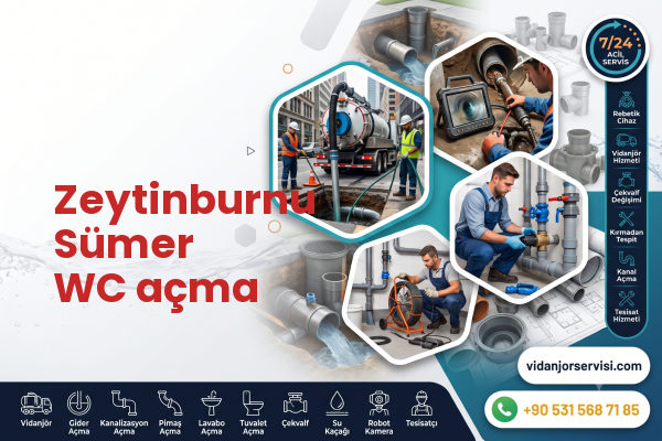 Zeytinburnu Sümer WC açma