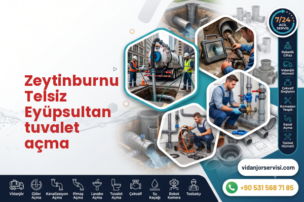 Zeytinburnu Telsiz Eyüpsultan tuvalet açma