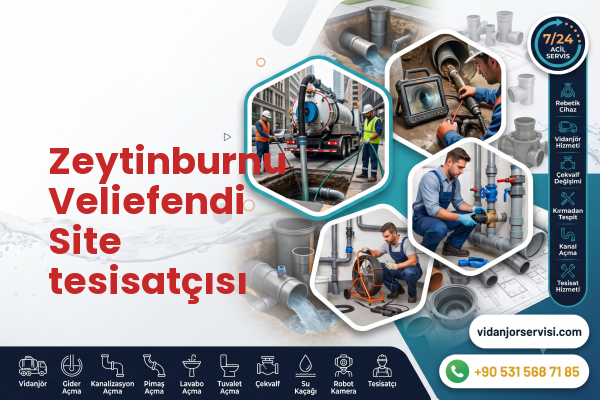 Zeytinburnu Veliefendi Site tesisatçısı